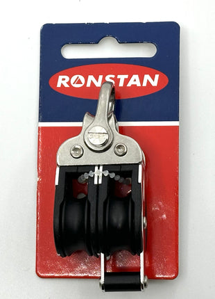 Ronstan Double Block with Becket and Shackle, Series 20