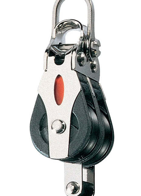 Ronstan Double Block with Becket and Shackle, Series 20