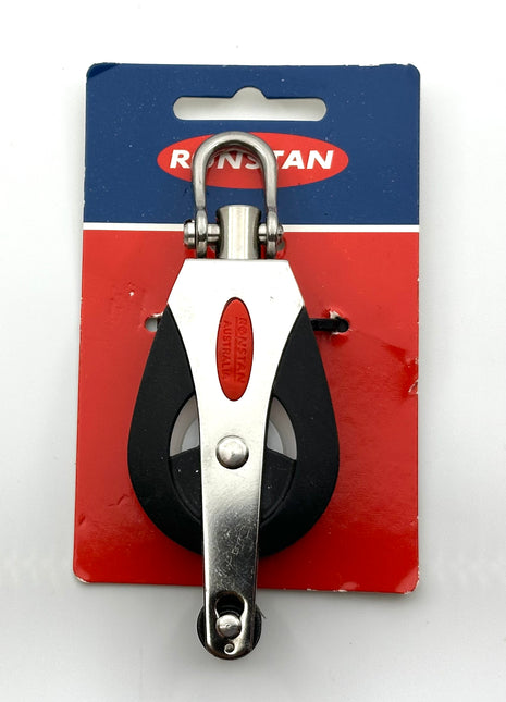 Ronstan Single Block with Becket and Swivel Shackle, Series 30